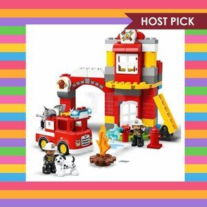 Lego Duplo Fire Station (10903) - Complete Set!